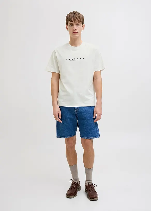 T-shirt JJ REBEL in puro cotone, loose fit, JJ REBEL