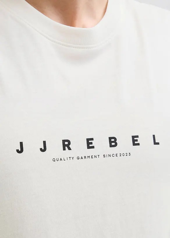 T-shirt JJ REBEL in puro cotone, loose fit, JJ REBEL
