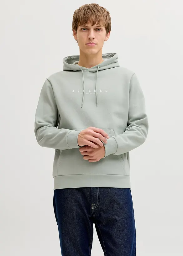 Felpa con cappuccio JJ REBEL, loose fit, JJ REBEL