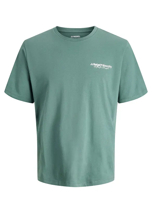 T-shirt JJ REBEL in puro cotone, loose fit, JJ REBEL