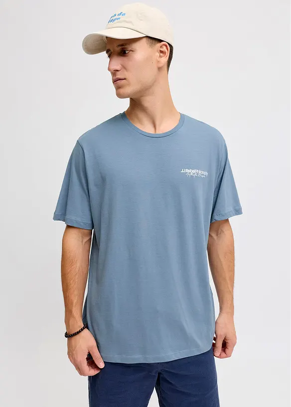 T-shirt JJ REBEL in puro cotone, loose fit, JJ REBEL