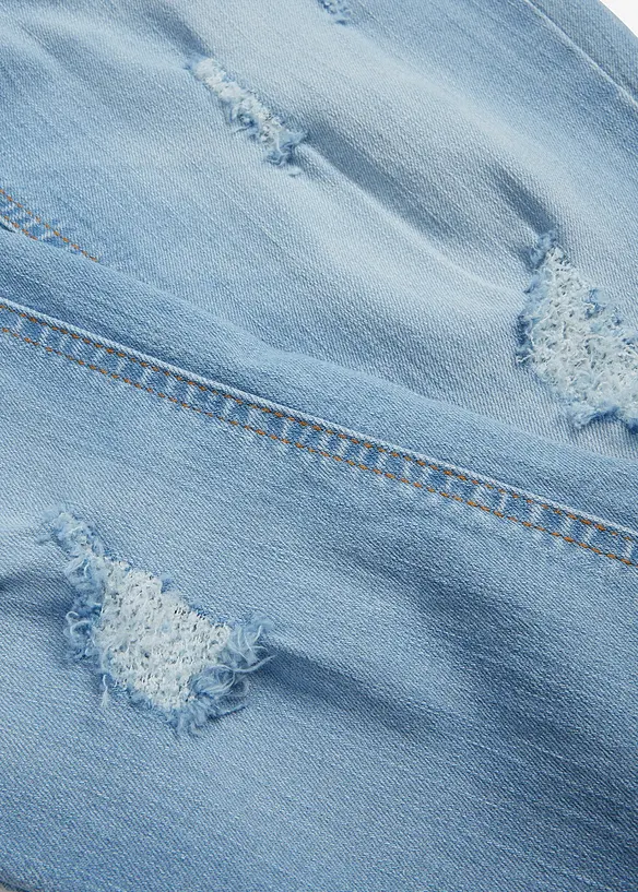 Jeans skinny elasticizzati, vita media, bonprix