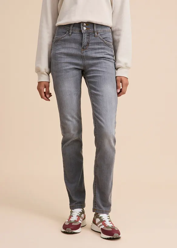 Jeans elasticizzati  confortevoli slim fit, vita alta, bonprix