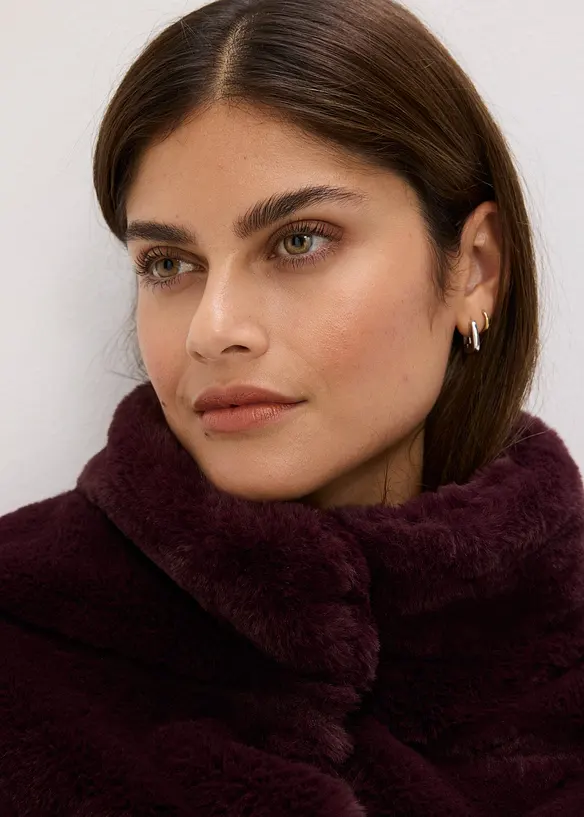 Cappotto in pelliccia ecologica, bonprix