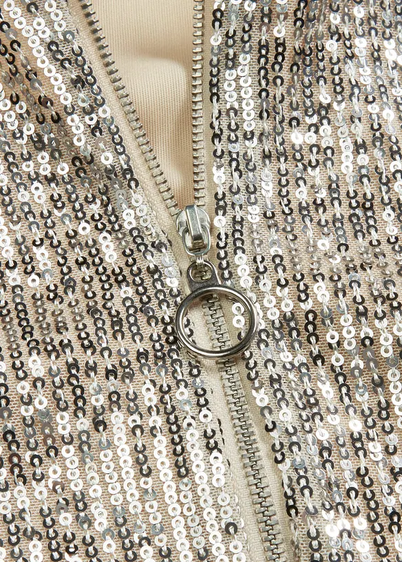 Bomber di paillettes, bonprix