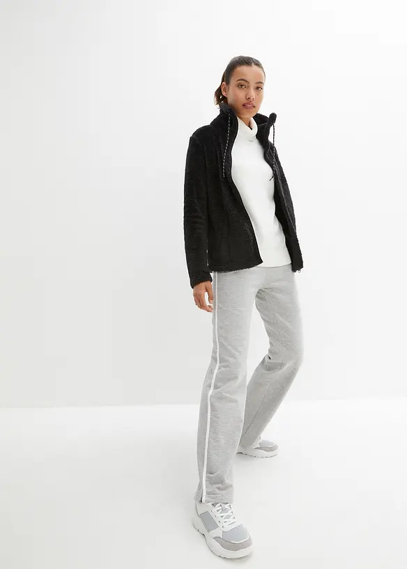 Giacca in pile teddy, bonprix