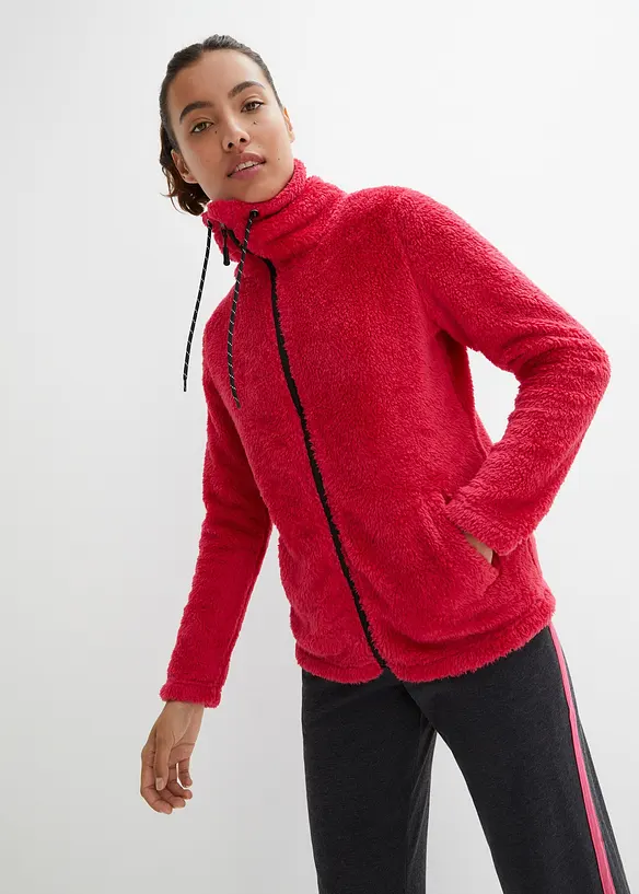 Giacca in pile teddy, bonprix