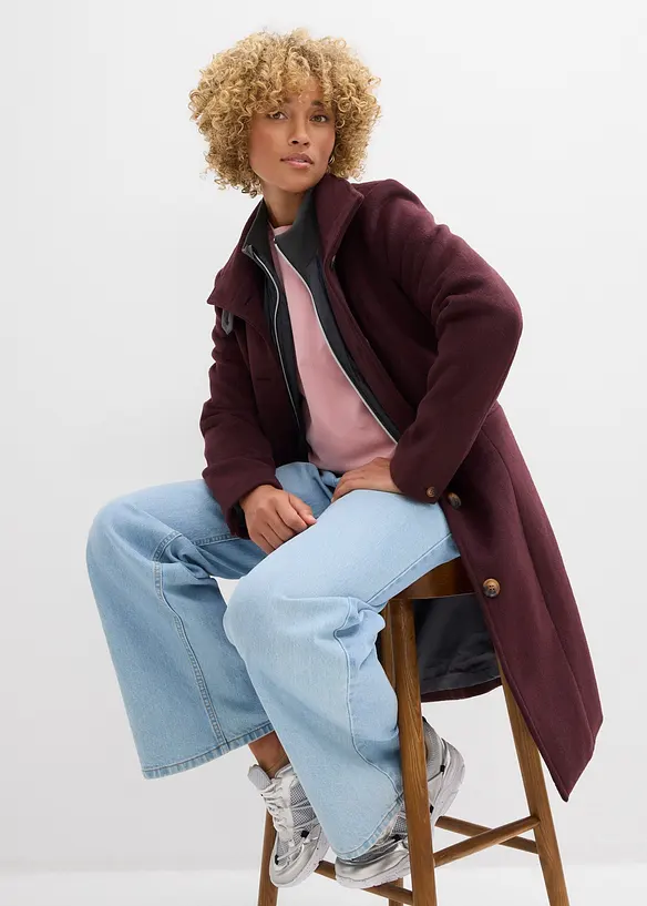 Cappotto invernale effetto 2 in 1, bonprix