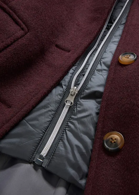 Cappotto invernale effetto 2 in 1, bonprix