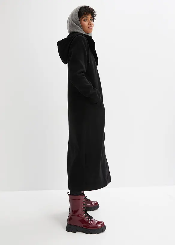 Cappotto lungo in simil lana, bonprix