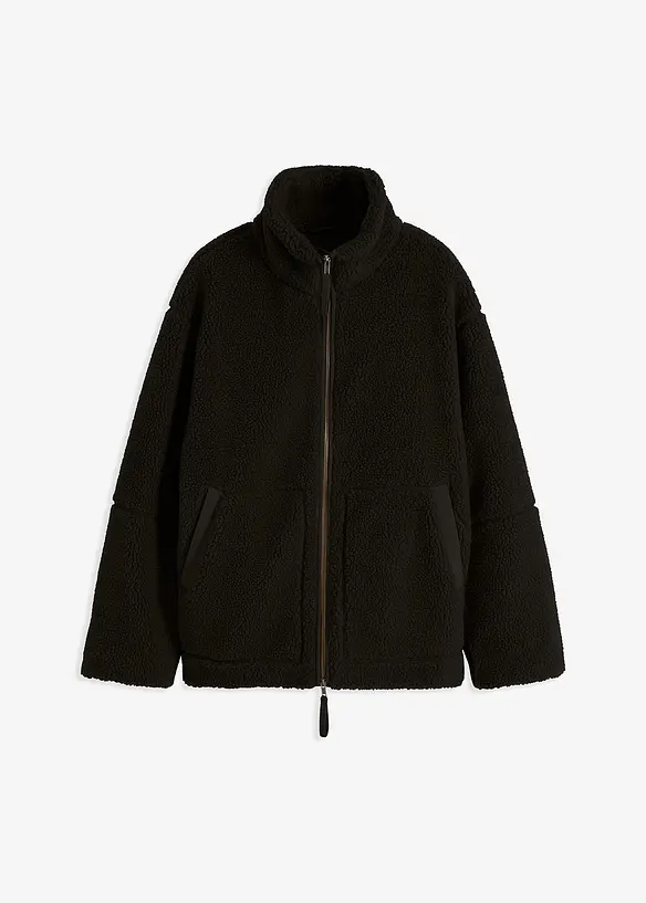 Giacca in pile teddy imbottita, bonprix