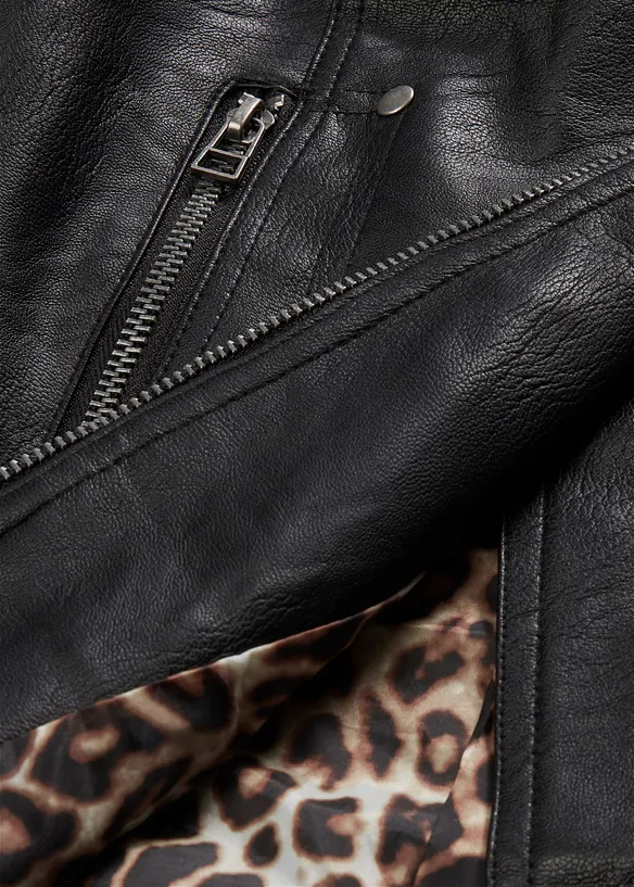 Giacca biker, bonprix