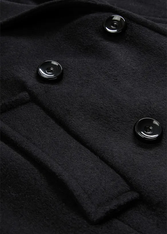 Caban in misto lana, bonprix