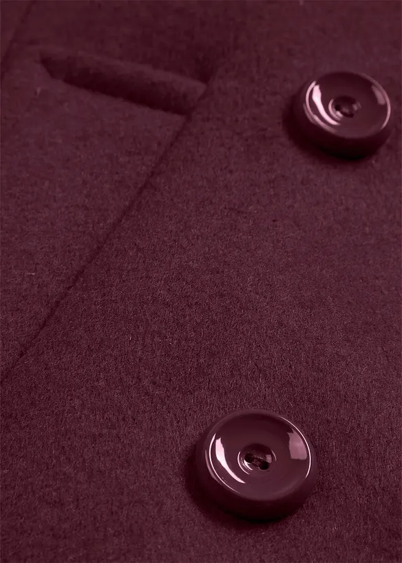 Caban in misto lana, bonprix