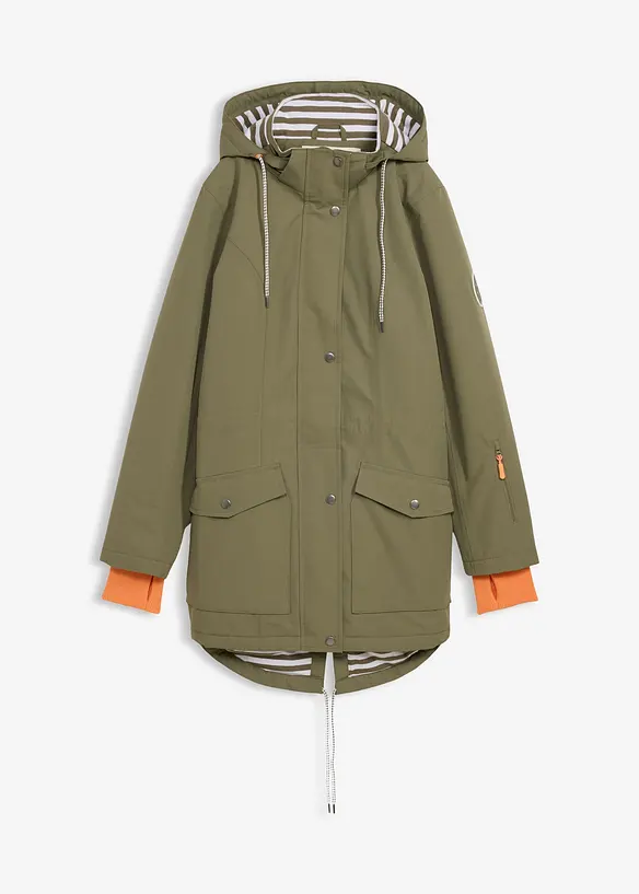 Giacca tecnica da mezza stagione, impermeabile, bonprix