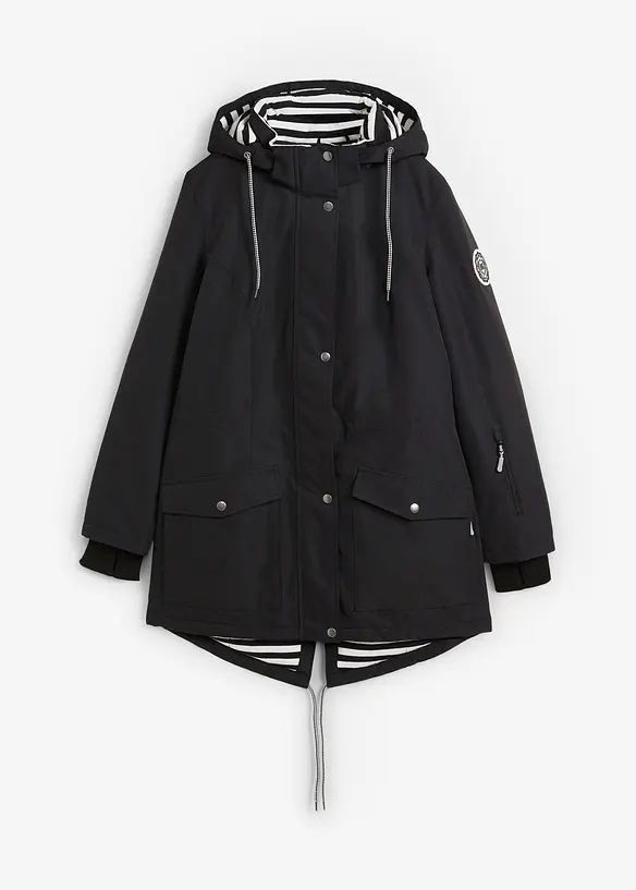 Giacca tecnica da mezza stagione, impermeabile, bonprix