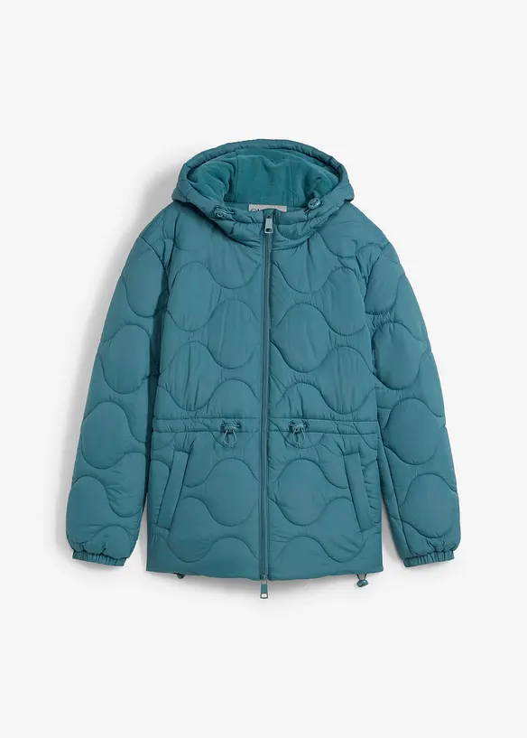 Giacca trapuntata con cappuccio, bonprix