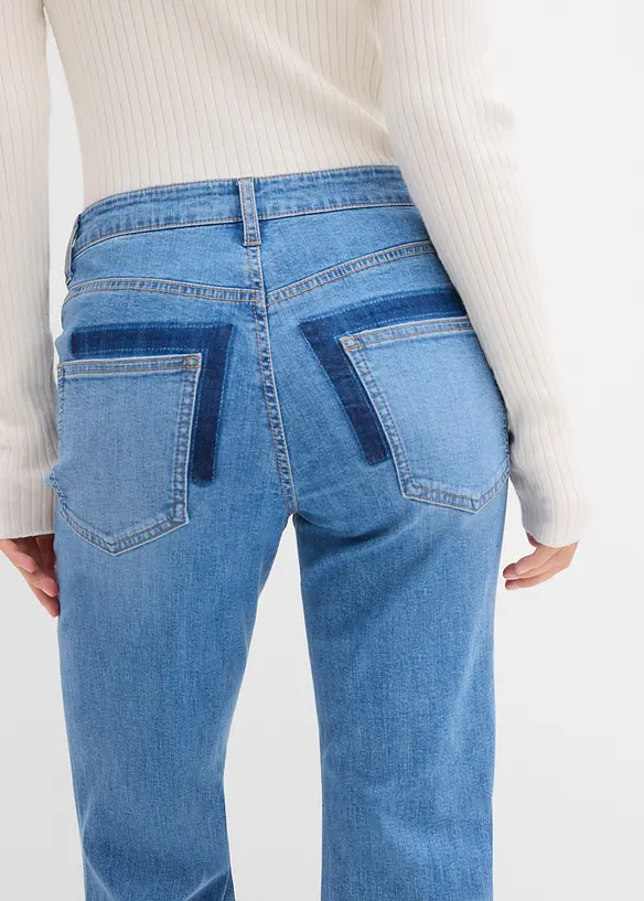 Jeans a zampa, bonprix