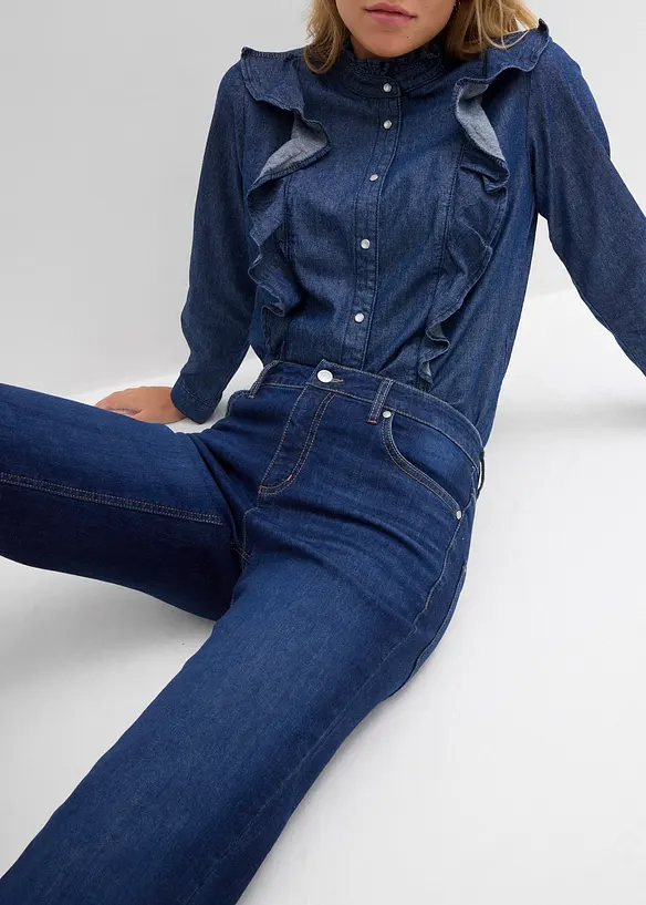 Jeans a zampa, bonprix