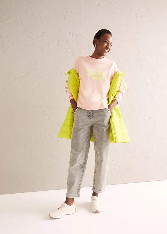 Jeans con lavaggio vintage, bonprix