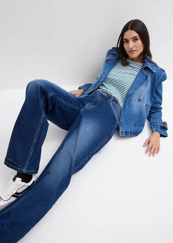 Jeans straight, loose fit, bonprix