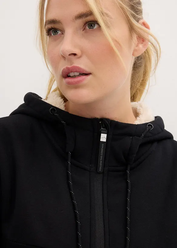 Giacca in pile teddy, bonprix