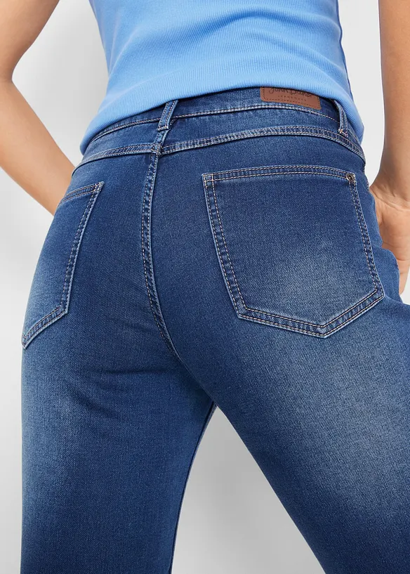 Jeans boyfriend termici con interno morbido e caldo, bonprix