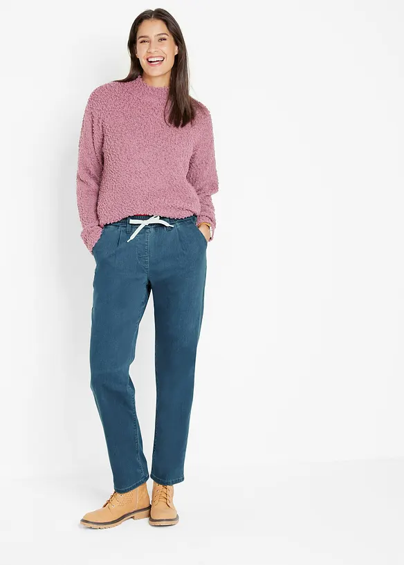 Jeans termici con cinta comoda, bonprix