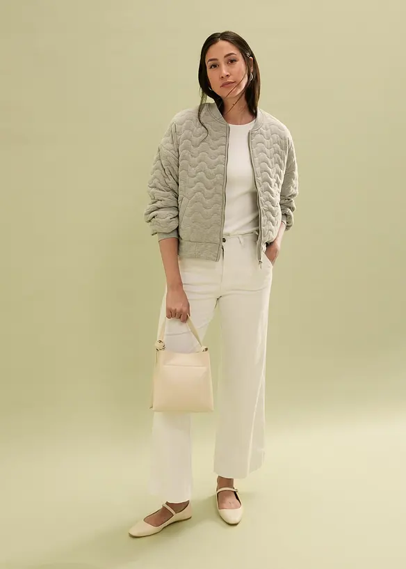 Jeans elasticizzati wide fit, bonprix