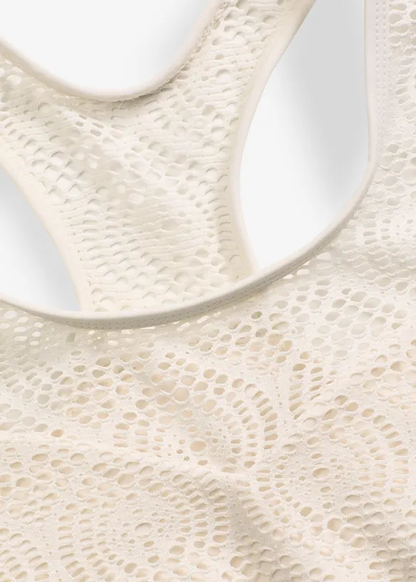 Bustier per bikini con pizzo, bonprix