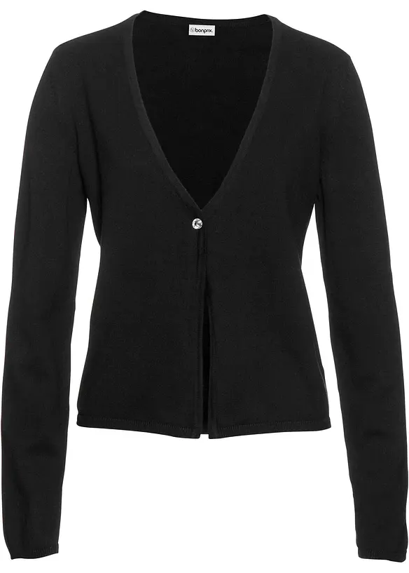 Cardigan semplice in filato fine, bonprix