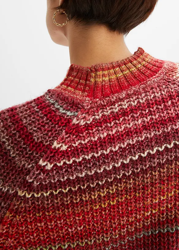 Maglione in filato grosso dalla vestibilit&agrave; comoda, bonprix