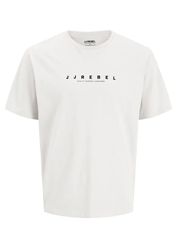 T-shirt JJ REBEL in puro cotone, loose fit, JJ REBEL