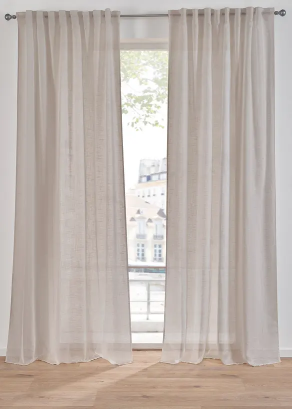 Tenda con trama operata (pacco da 1), bonprix