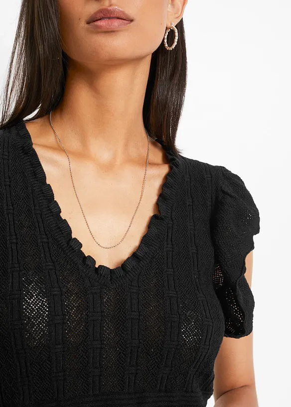 Maglia in misto viscosa morbido, bonprix