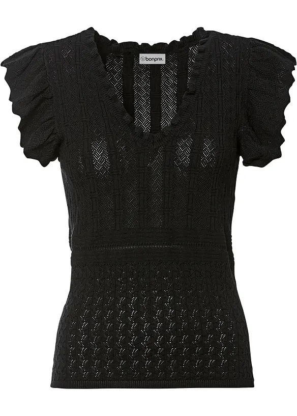 Maglia in misto viscosa morbido, bonprix