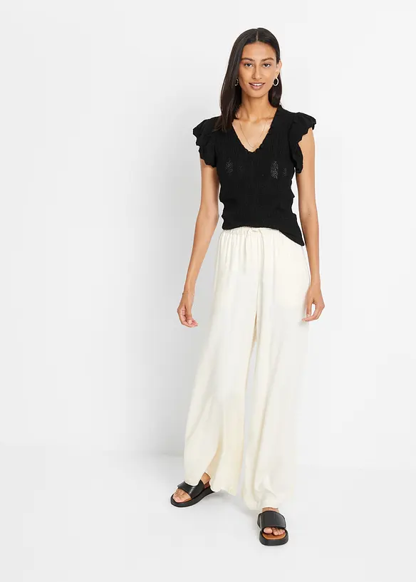 Maglia in misto viscosa morbido, bonprix