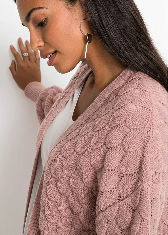 Cardigan traforato, bonprix