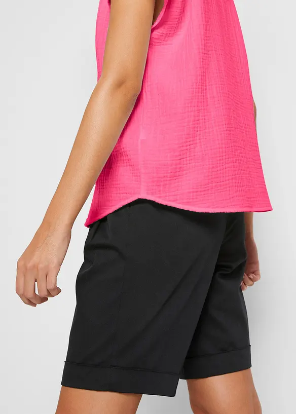 Top in mussola di puro cotone, bonprix