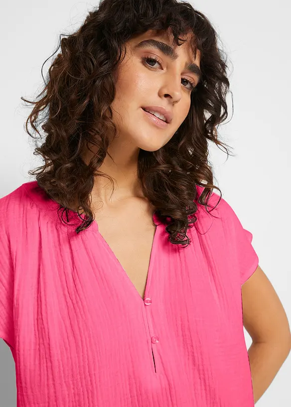 Top in mussola di puro cotone, bonprix