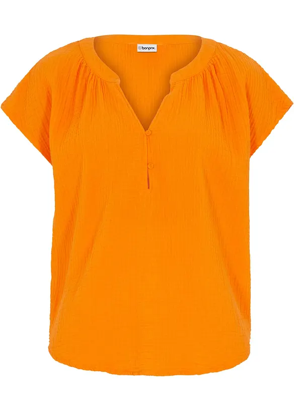 Top in mussola di puro cotone, bonprix