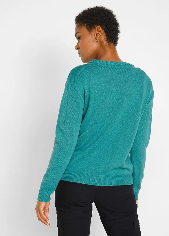 Maglione a girocollo, bonprix