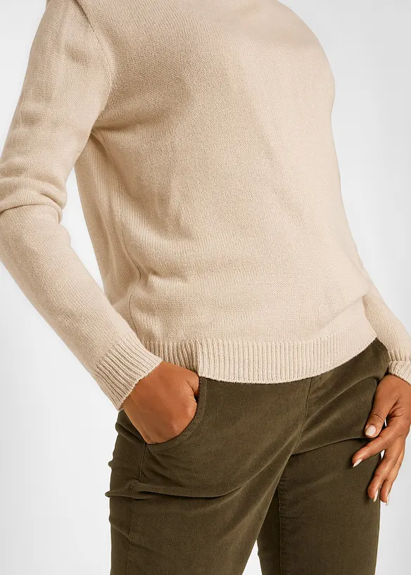 Maglione a girocollo, bonprix