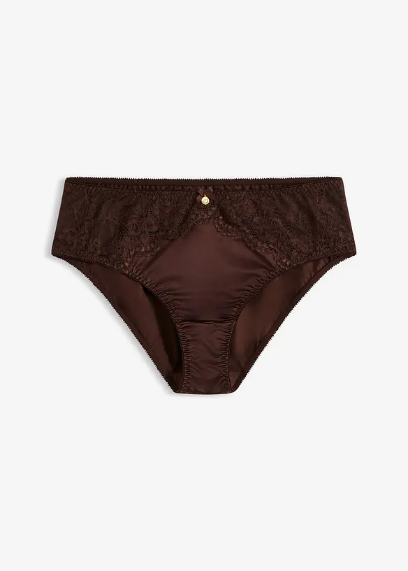 Slip alto con effetto lucido, bonprix