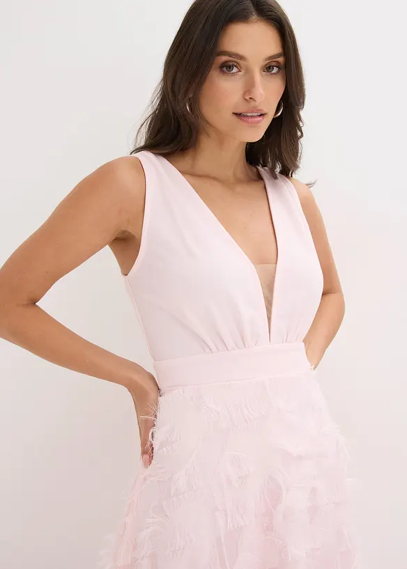 Abito da sera con frange, bonprix