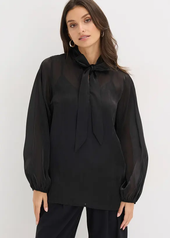 Camicetta con fiocco, bonprix