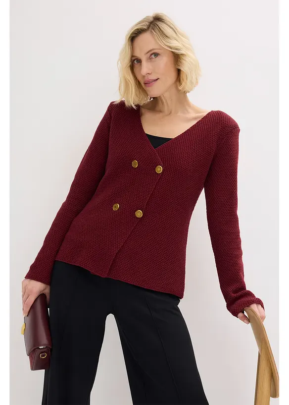 Cardigan stile blazer, bonprix