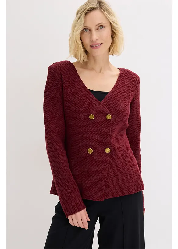 Cardigan stile blazer, bonprix