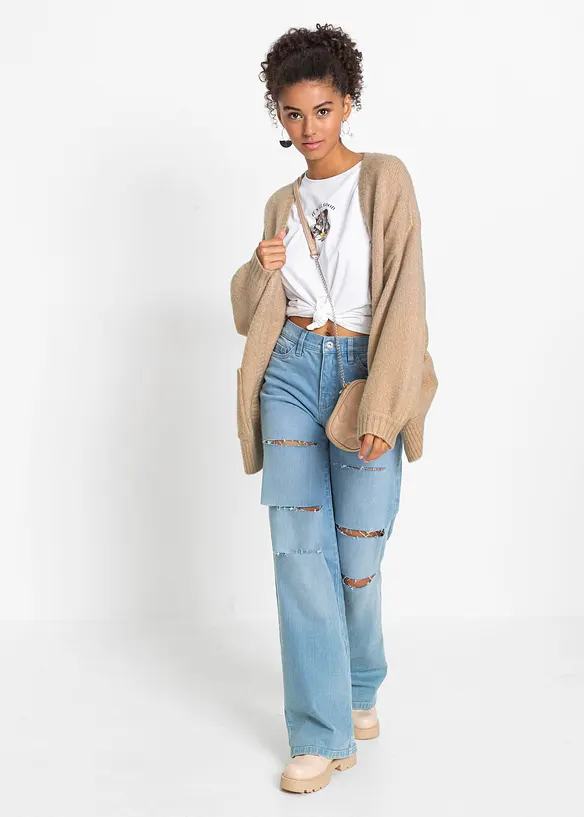 Cardigan oversize, bonprix