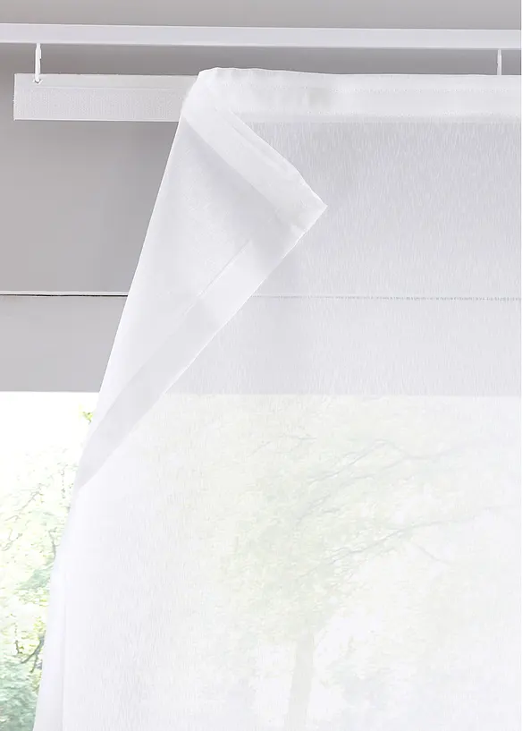 Tenda a pannello sabl&eacute; leggermente lucida (pacco da 1), bonprix